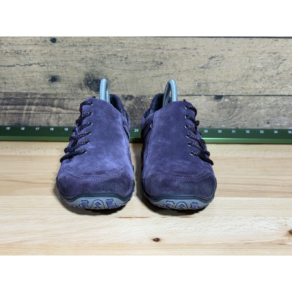 🔥RARE All Rounder by Mephisto Purple Suede Professional Hiking Shoes Sz 7.5 - Picture 6 of 11